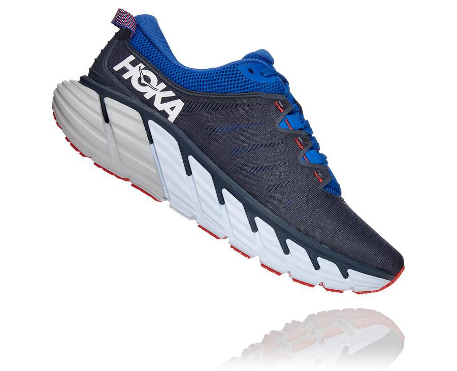 Hoka One One Løbesko Herre - Gaviota 3 - Sort/Blå - 872930FGL